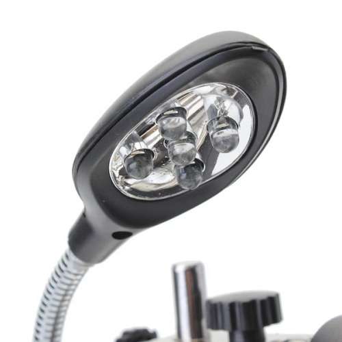 Multifunctional Work Magnifying Glass With Led