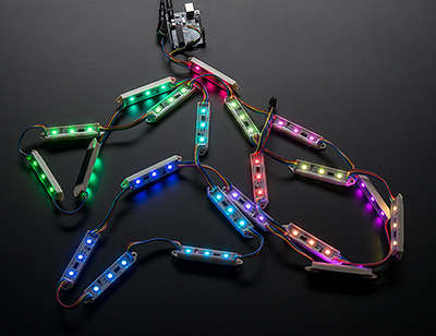 20 x SMD 5050 LED Module 3Leds 12V