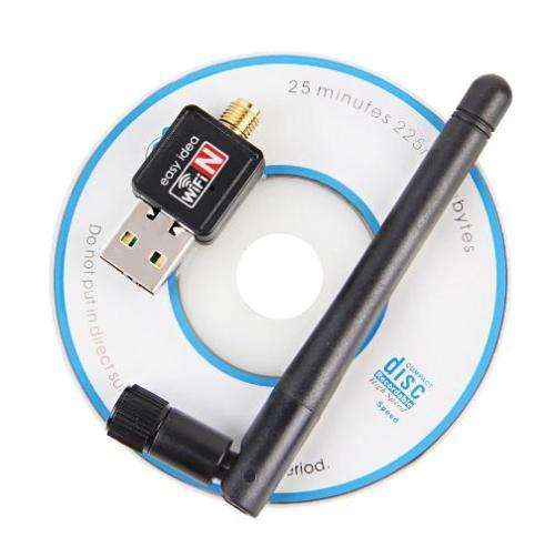 Mini USB WiFi Wireless Adapter Network LAN Card 802.11n/g/b 150Mbps With Antenna