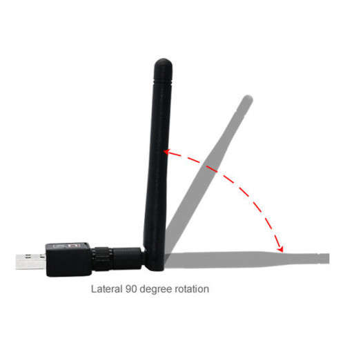 Mini USB WiFi Wireless Adapter Network LAN Card 802.11n/g/b 150Mbps With Antenna