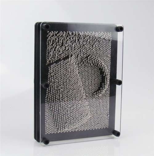 3D pinart sculpture Frame Image Captor Metal Pin Point Art Impressions Pinart