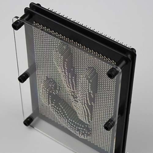 3D pinart sculpture Frame Image Captor Metal Pin Point Art Impressions Pinart