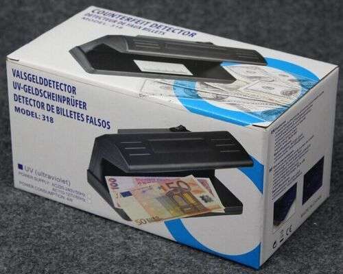 Ultraviolet Counterfeit Money Detector UV Light