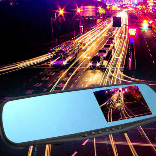 Full HD Rearview Mirror Car Camera Video Recorder Dash Cam Vehicle DVR 1080P