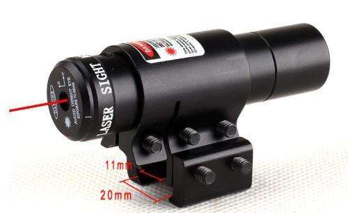 Tactical Red Laser Sight Housing Infrared Targeting Laser Sights with Rail Mount