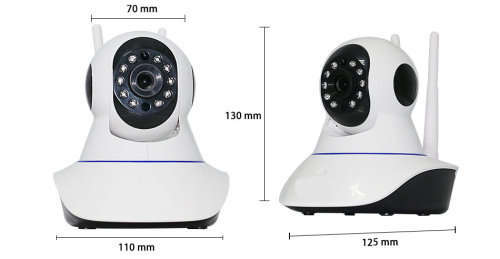 Double Wireless IP Camera HD 720P Wifi home security Camera HD Cctv Camera P2P Camera TF card