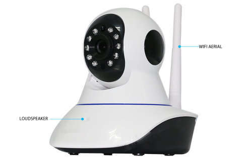 Double Wireless IP Camera HD 720P Wifi home security Camera HD Cctv Camera P2P Camera TF card
