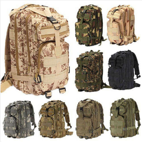 Outdoor Sport Camping Trekking Hiking Bag Military Tactical Rucksacks