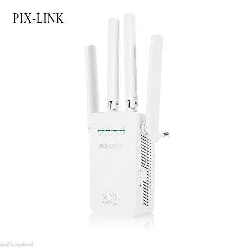 WiFi Range Extender Wireless Router Repeater All-in-one PIX-LINK