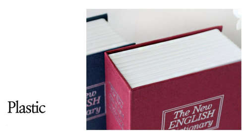 Hidden Safe Money Box Dictionary Secret Book Home Security Key Lock Size Small
