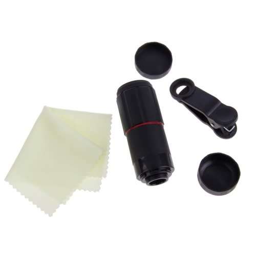 Universal 8x Zoom Telescope Telephoto Camera Lens With Clip for Mobile Phone