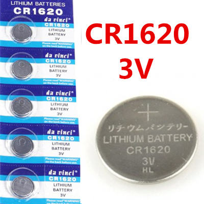CR1620 3V Lithium Battery 5pcs