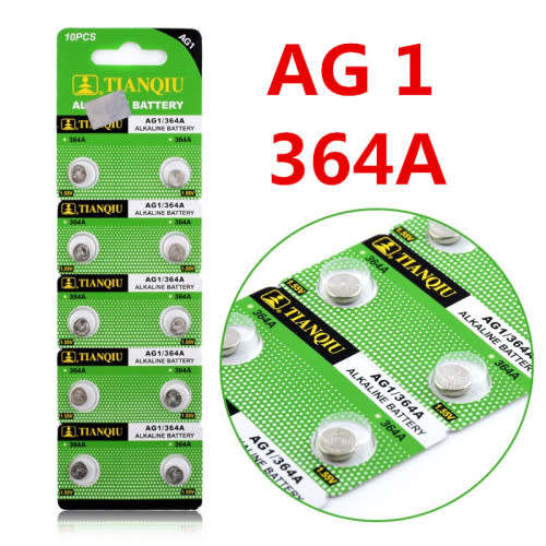 AG1 364A 1.55V Alkaline Battery 10pcs