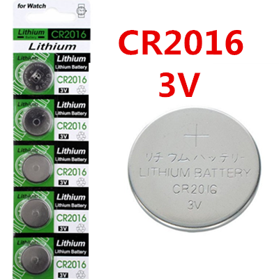 CR2016 3V Lithium Battery 5pcs