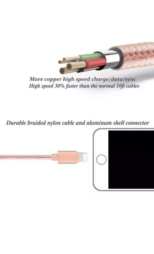 iPhone Charger USB Cable