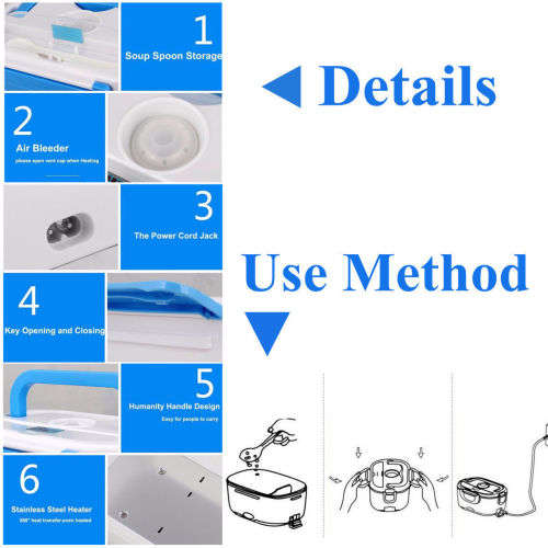 Outdoor Electric Heat Preservation Lunch Box