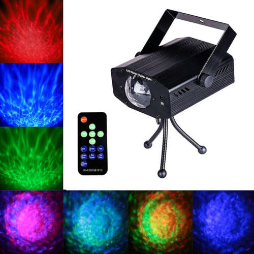 LED RGB Water Ripples Light Dimming Stage Light