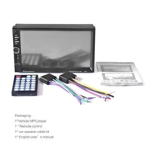 7'' HD 2Din Car Stereo Radio MP5 Player Bluetooth FM Mirror