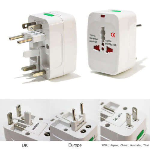 International Universal Travel Power Plug AC Adapter Converter UK US EU AU