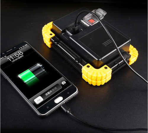 20W COB Led Rechargeable Work Light Super Bright Floodlight