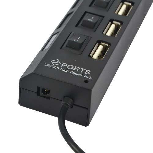 7 Ports With 7 Power Switch USB 2.0 Hub