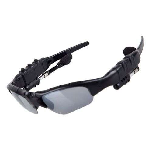 Bluetooth Sunglasses Wireless Headset Headphones Handfree For CellPhone With Mic