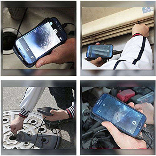 Waterproof Endoscope Camera Android Smartphone 6 LED 5.5mm USB Wire