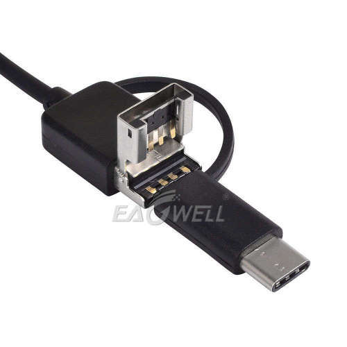 3in1 Type-C USB C Endoscope HD Borescope Waterproof Camera Tube For Samsung