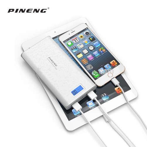 Pineng High Capacity Slim 20000mAh Mobile Power Bank For Smart Phone
