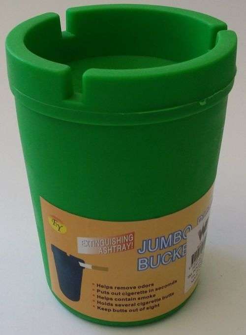 Jumbo ASHTRAY Butt Bucket Cigarette Tobacco Color Holder Ash Container