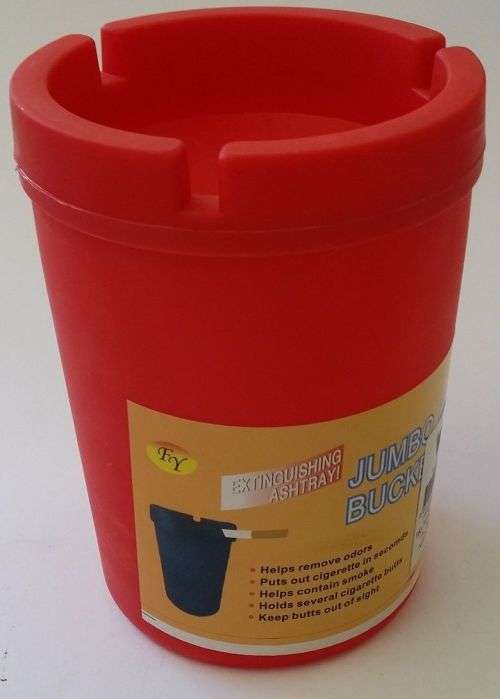 Jumbo ASHTRAY Butt Bucket Cigarette Tobacco Color Holder Ash Container
