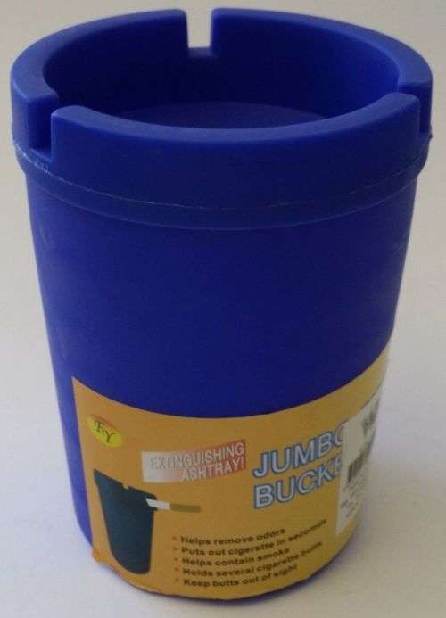 Jumbo ASHTRAY Butt Bucket Cigarette Tobacco Color Holder Ash Container