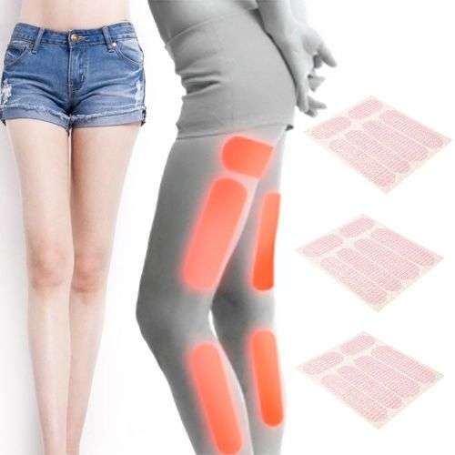 Women`s Wonder Slimming Patches Belly Arm Leg Fat Lose Body Exercise Slim Patch-3PCS