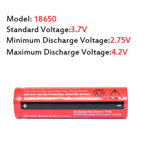 18650 Rechargeable Battery