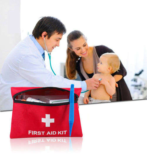 First Aid Emergency Kit Tool Car Auto Medical Camping Home Travel