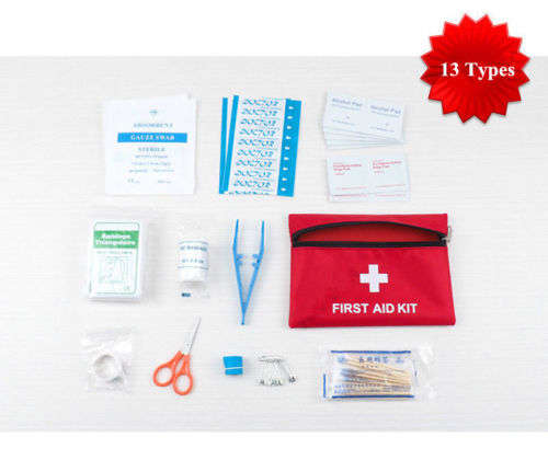 First Aid Emergency Kit Tool Car Auto Medical Camping Home Travel