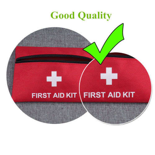 First Aid Emergency Kit Tool Car Auto Medical Camping Home Travel