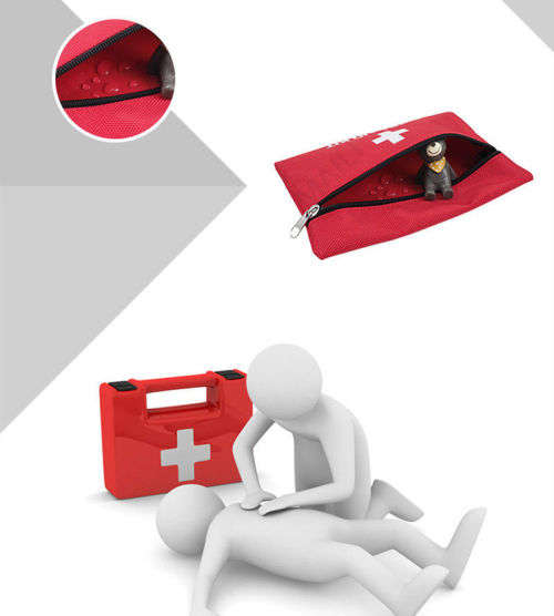 First Aid Emergency Kit Tool Car Auto Medical Camping Home Travel