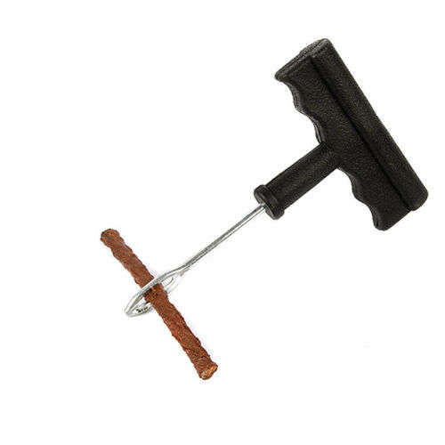 Auto Car Tubeless Tyre Puncture Plug Tire Repair Motorcycle Cement Tool Kit