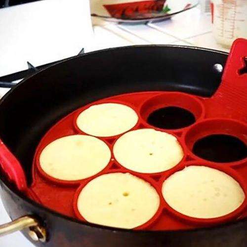 Perfect Non Stick Pancake Maker Pan Flipjack Omelette Flip Jack Eggs Crepes