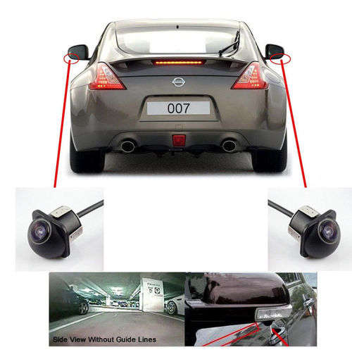 HD CCD Car Rearview Camera Night Vision Wide Angle Rear View Camera