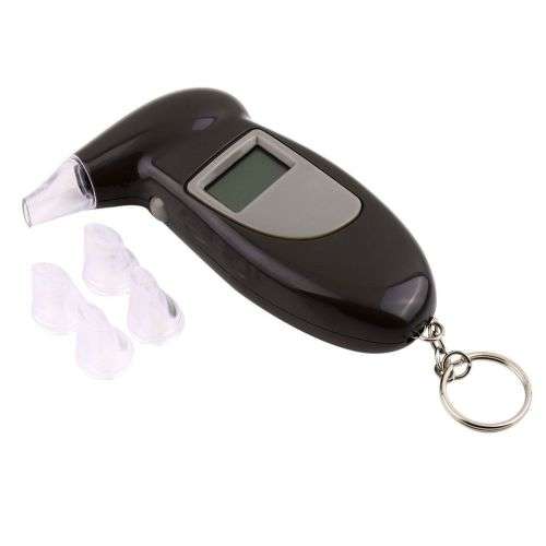 Digital Breath Alcohol Tester Breathalyzer Analyzer Detector Test