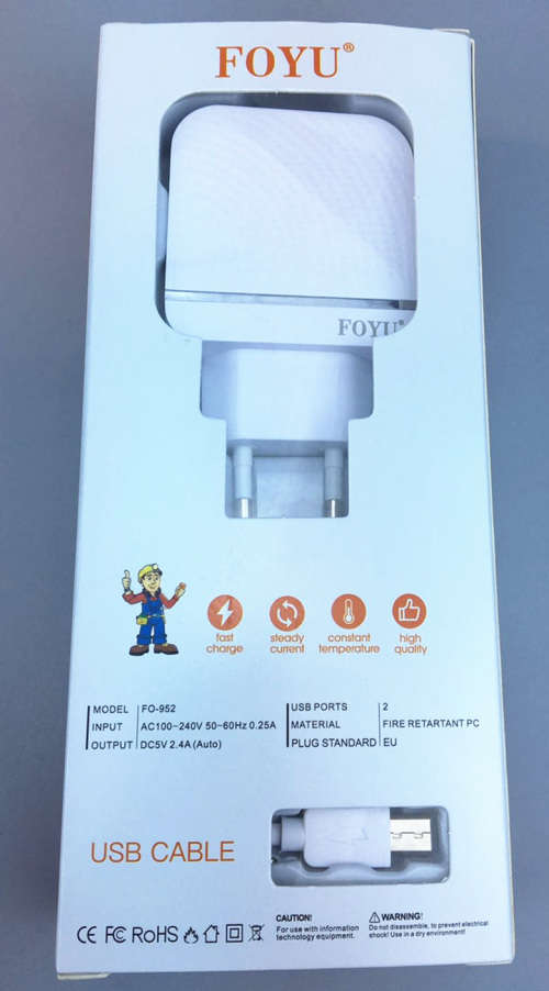 Fast Quick Dual USB Wall Charger Power Adapter EU Plug For iPhone Samsung