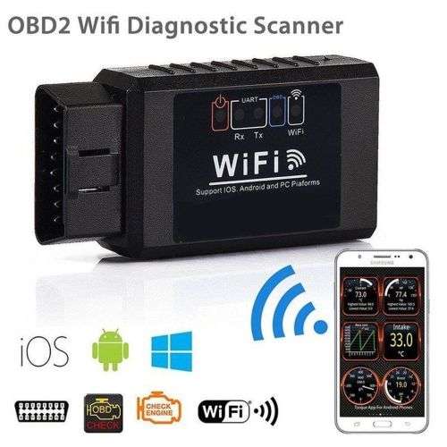 Universal WIFI OBD2 OBDII Auto Car Diagnostic Scanner Scan Tool For iOS Android LD