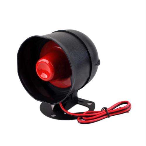Car Alarm Vehicle System Protection Security System Entry Siren 2 Remote Control