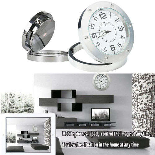 HD Spy Camera Motion Detection Watch Mini DVR Clock