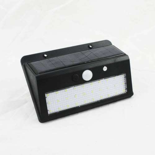 30 LED Solar Powered PIR Motion Sensor Security Wall Garden Light Lamp Outdoor