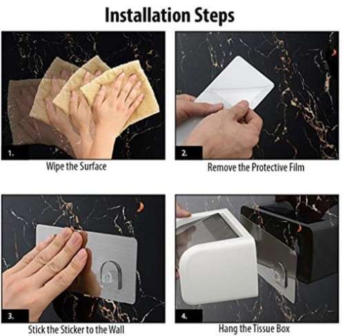 Magic Sticker Series Self Adhesive Kitchen Bathroom Toilet Paper Holder