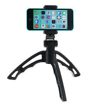 Multi-directional Adjustable Handheld Tripod Clip for Smartphones