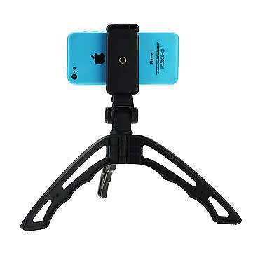 Multi-directional Adjustable Handheld Tripod Clip for Smartphones